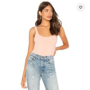 Free People Framework Top - Peach